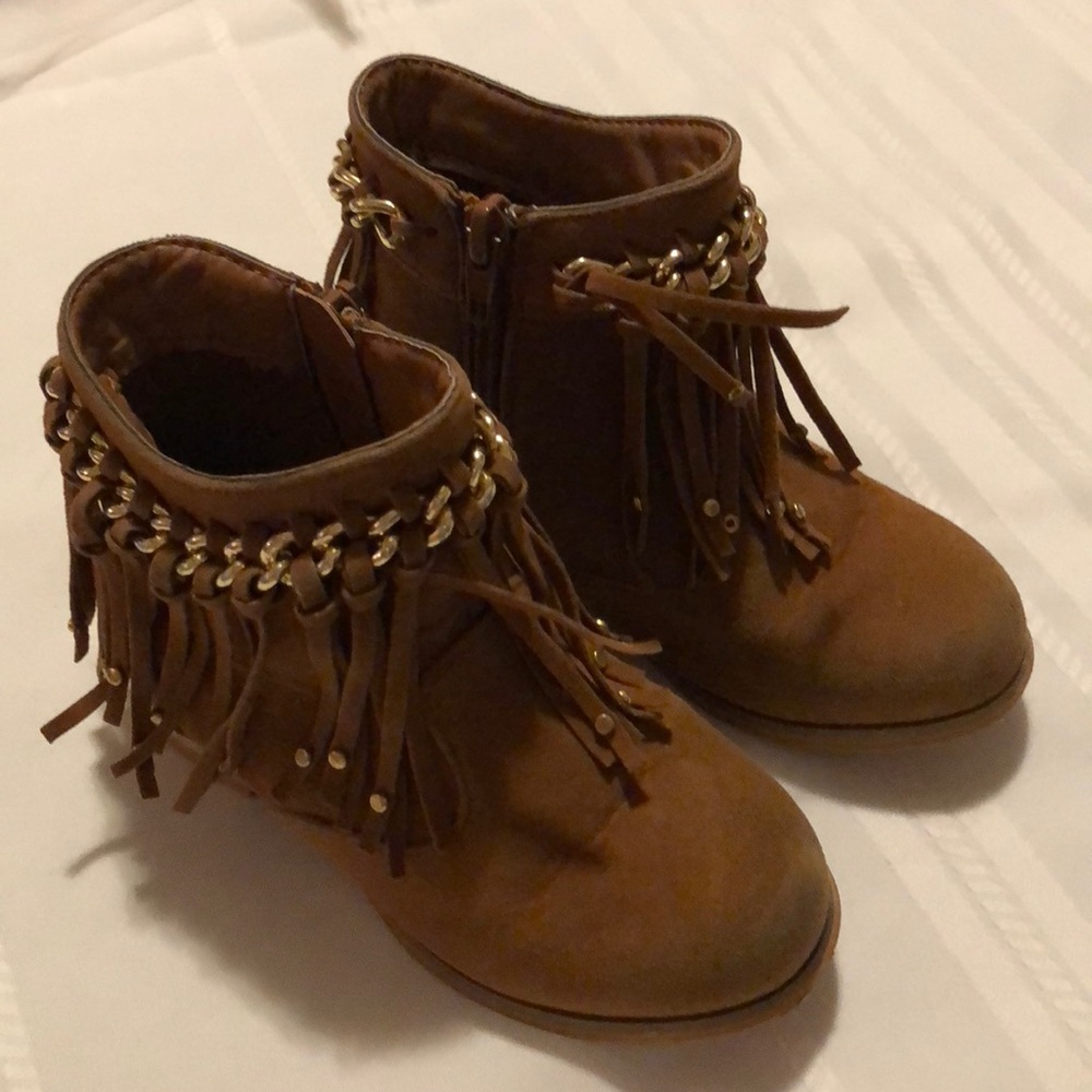 Fringe Low boots